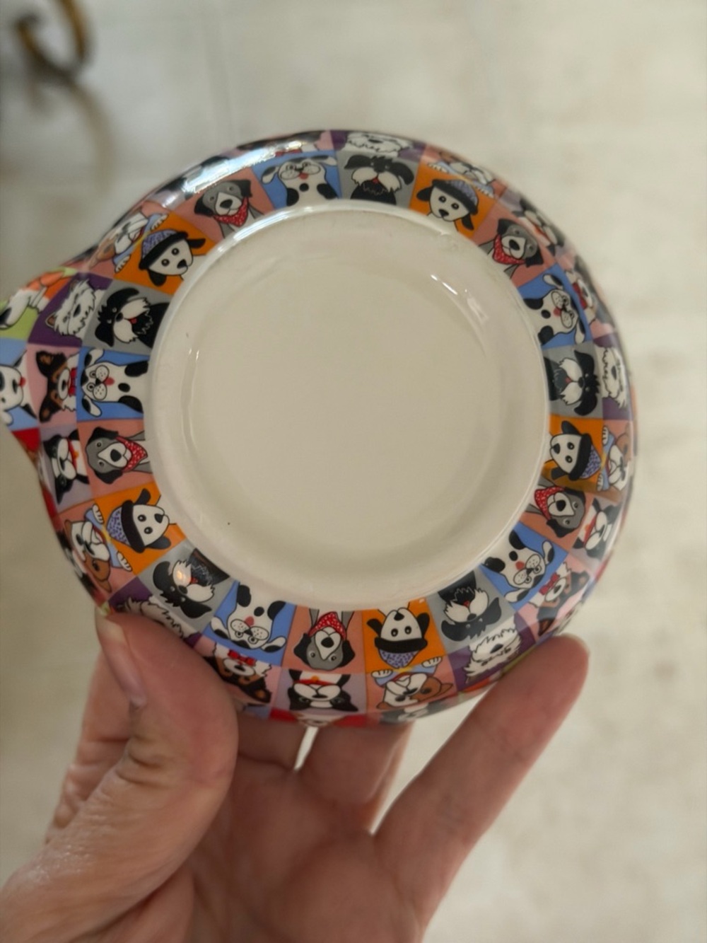 Multicolor Dog Pattern Ceramic measuring cup Set - Picture 12 of 16